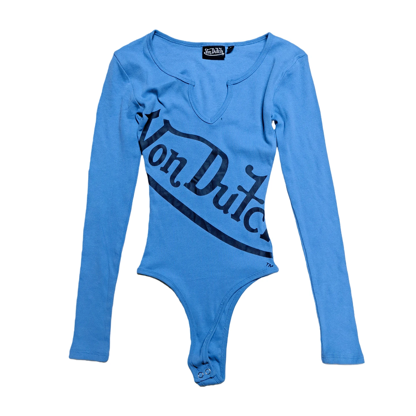 Women's Long Sleeve Letter Print Bodysuit - view 7