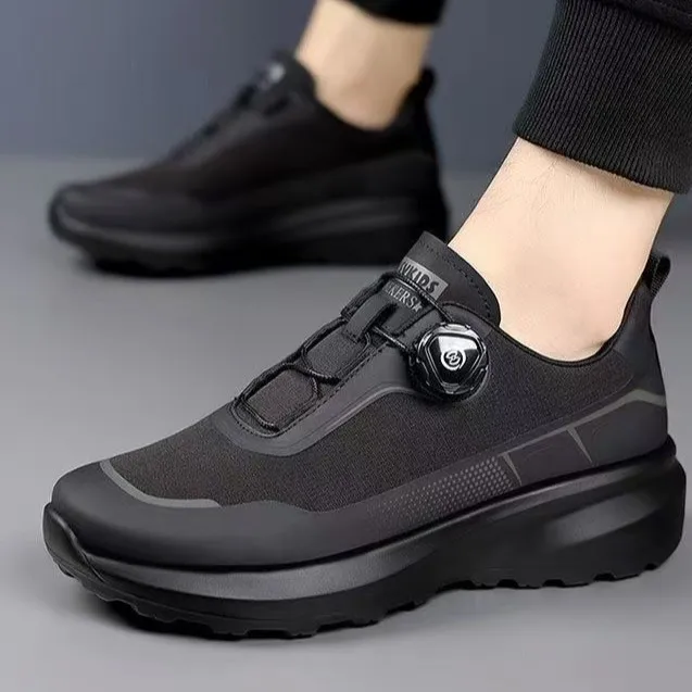 Waterproof Men's Outdoor Sneakers – Thick Rubber Sole, Breathable Mesh - Image 2