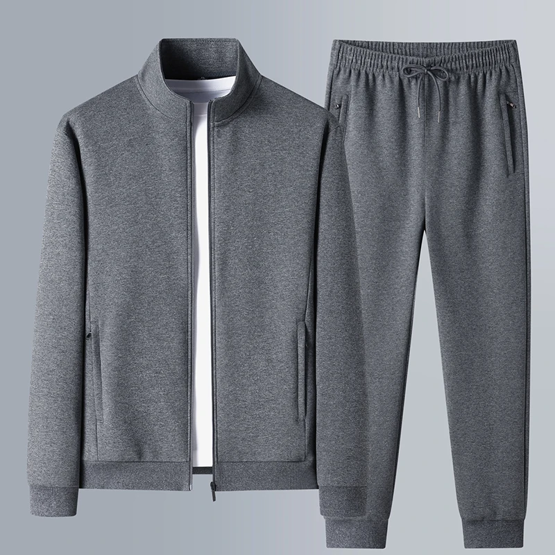 Men's Cotton Polyester Tracksuit Set - Image 4