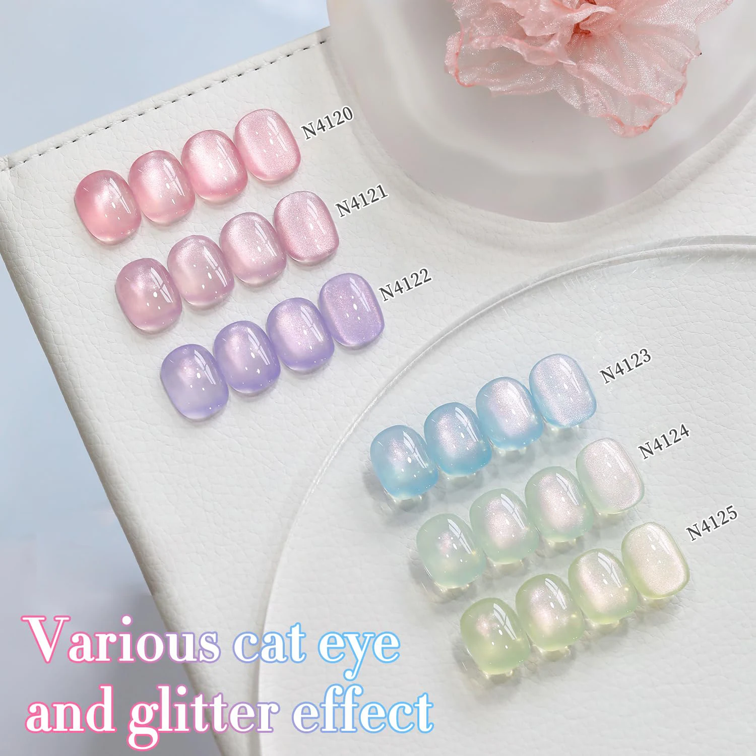 Cat Eye Gel Polish Set with Magnet - view 4