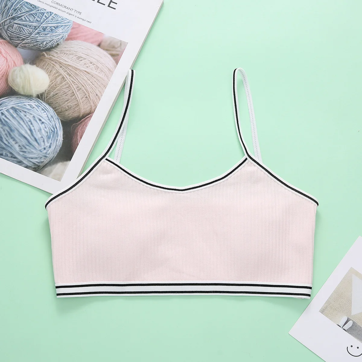 Girls' Cotton Training Bra Vest - Image 3
