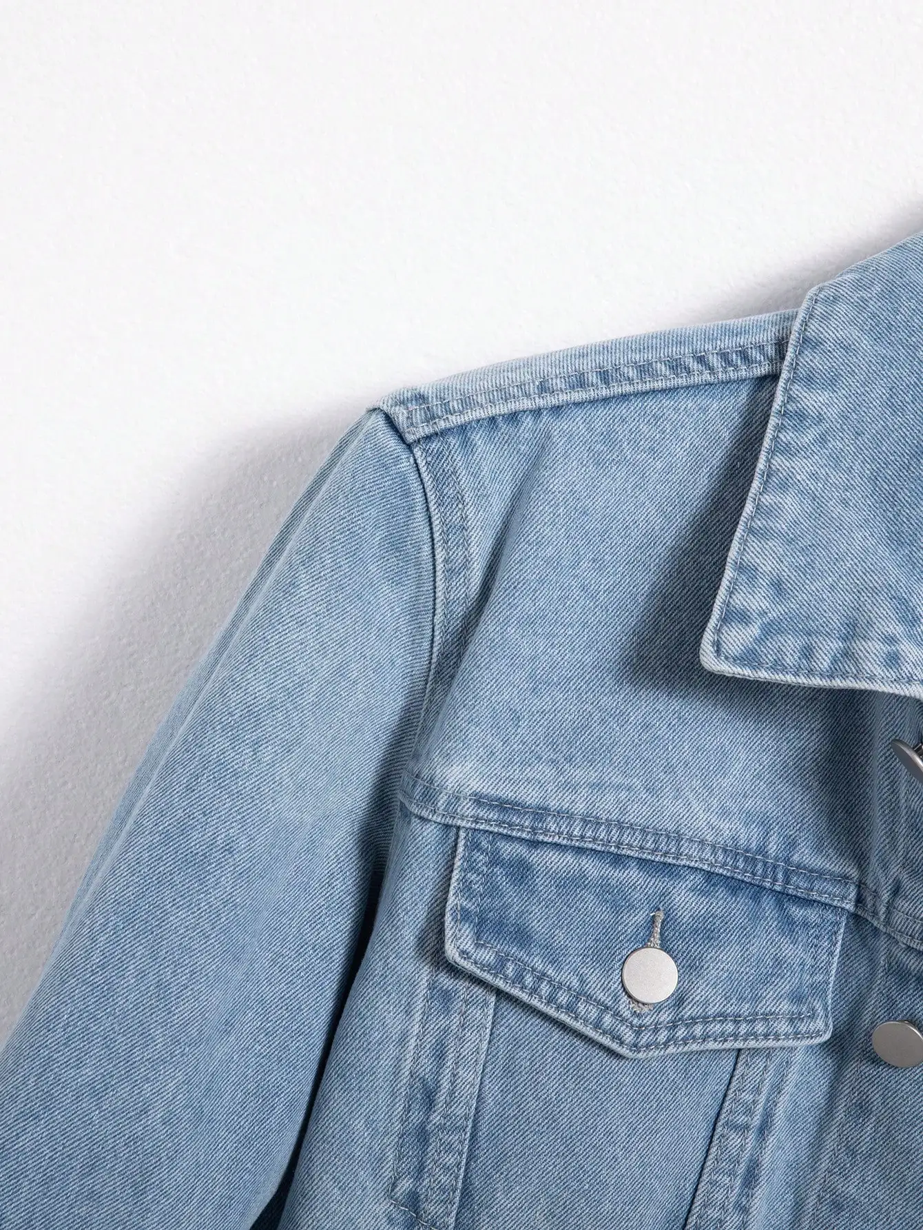 Men's Cotton Denim Jacket for Spring/Autumn - Image 5
