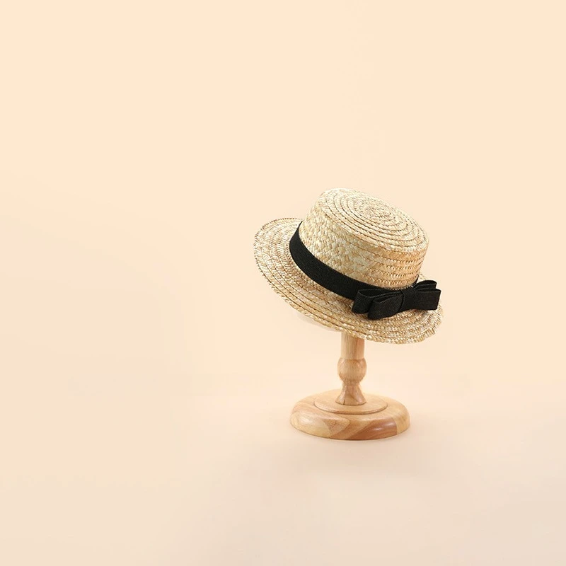 Straw Summer Kids Sun Hat with Wide Brim and Adjustable Strap, 48-52 cm - Image 20