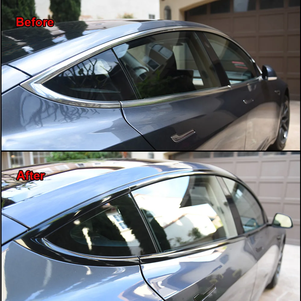 Gloss Black Vinyl Trim Tape - view 4