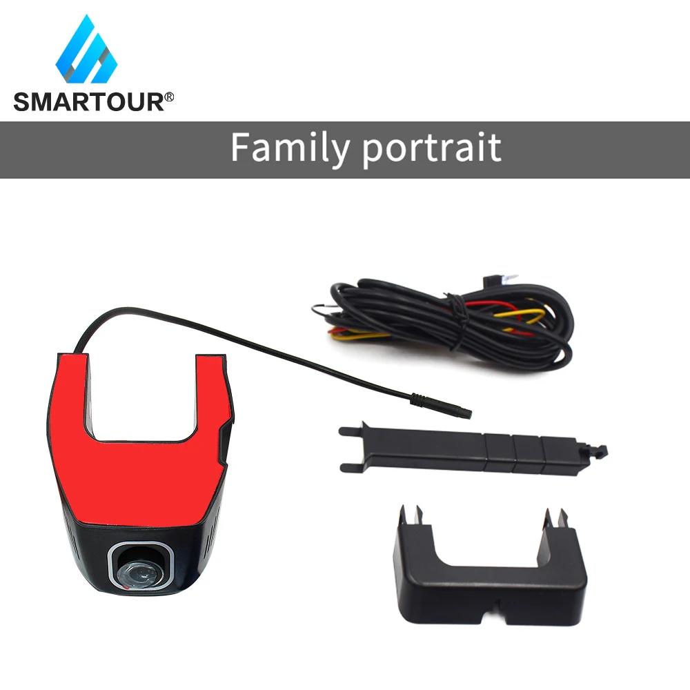 Smartour Hidden Car Dvr Dash Cam Wifi Front Camera Full HD 1080P Loop Driving Record APP Control Record For Phone - Image 6