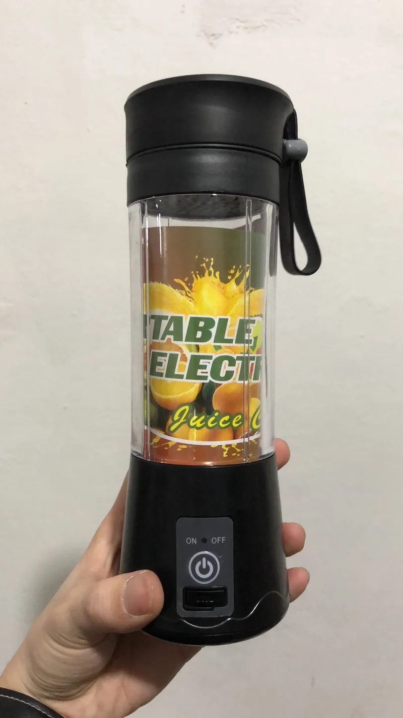 CHUJIN Portable USB Juicer Blender, <500ml Capacity, Auto Pulp Eject - Image 7