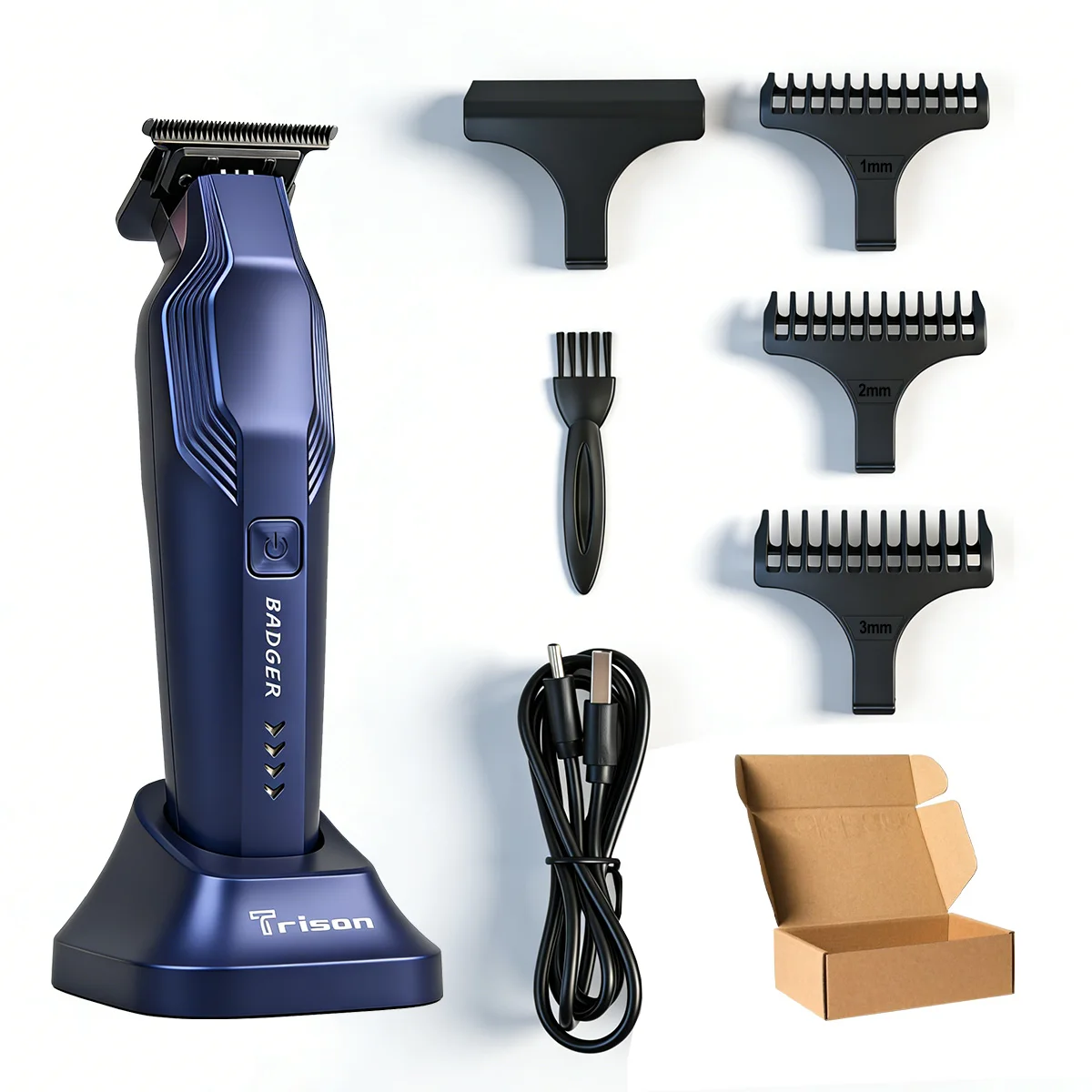 TSC-M4T Hair Trimmer – 7000 RPM, DLC Ceramic Blades, USB‑C Charge - Image 10