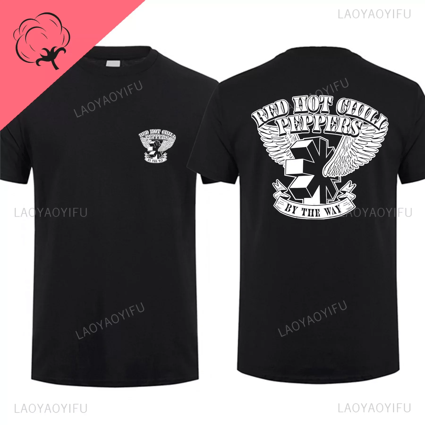 New Red Hot Chili 100%cotton T Shirt Amazing Tees Men Women Clothes Peppers Tour Double-sided Short Sleeve Casual Male T-shirt - Image 13