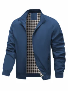 Men's Jackets, Casual Outerwear, New Trendy Jackets for Spring and Autumn, Suitable for Seasonal Changes, Sports, Running, Walking, Shopping, and Casual Wear