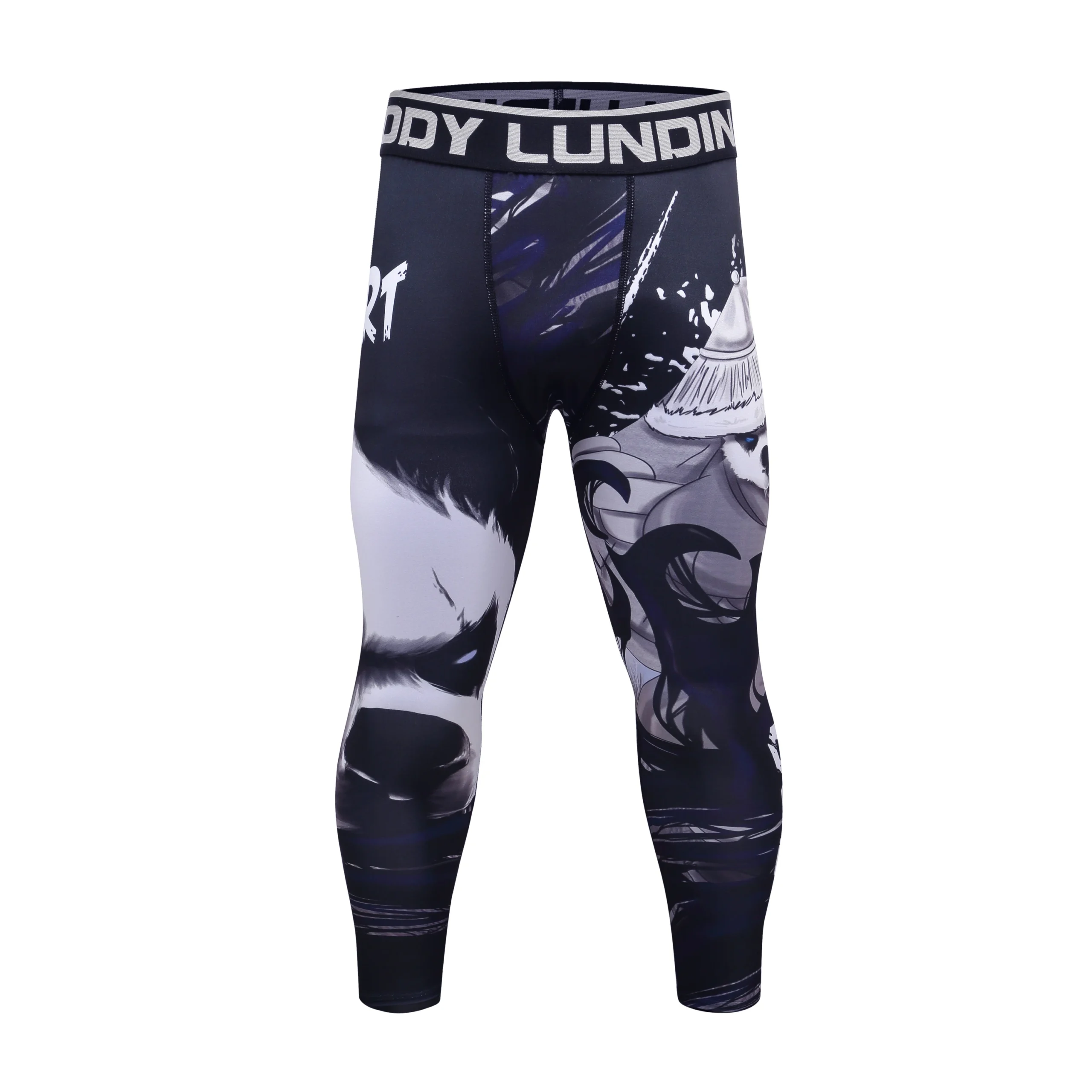 Men's BJJ Spats Leggings - Moisture Wicking Polyester - Image 18