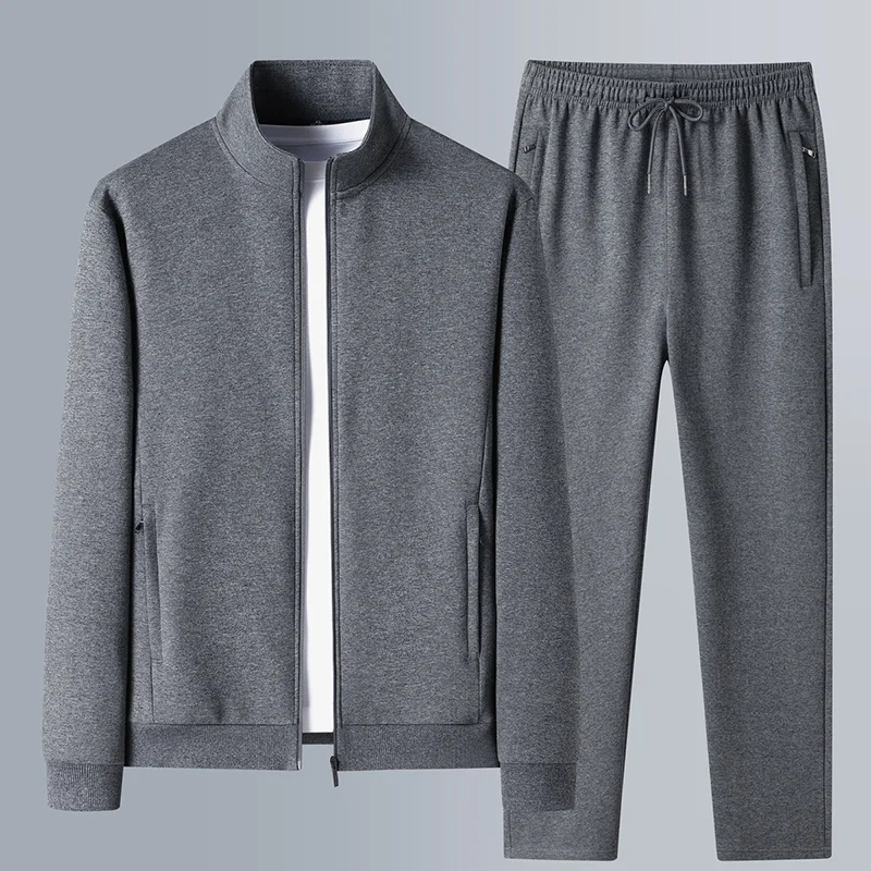 Men's Cotton Polyester Tracksuit Set - Image 10