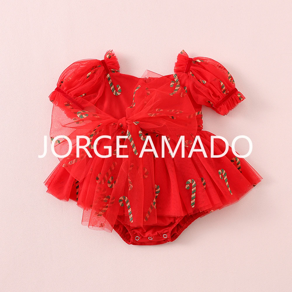 Summer Baby Girl Puff Sleeve Bodysuit - Image 11