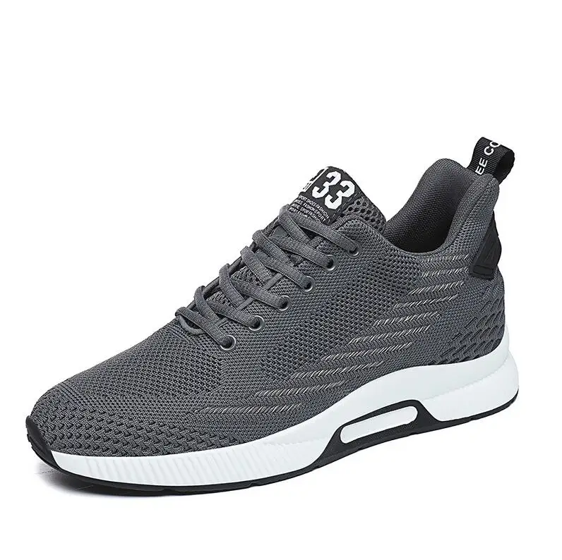 Men's Air Mesh Height‑Increase Sneakers, 6‑8 cm Lift, Lace‑Up - Image 11