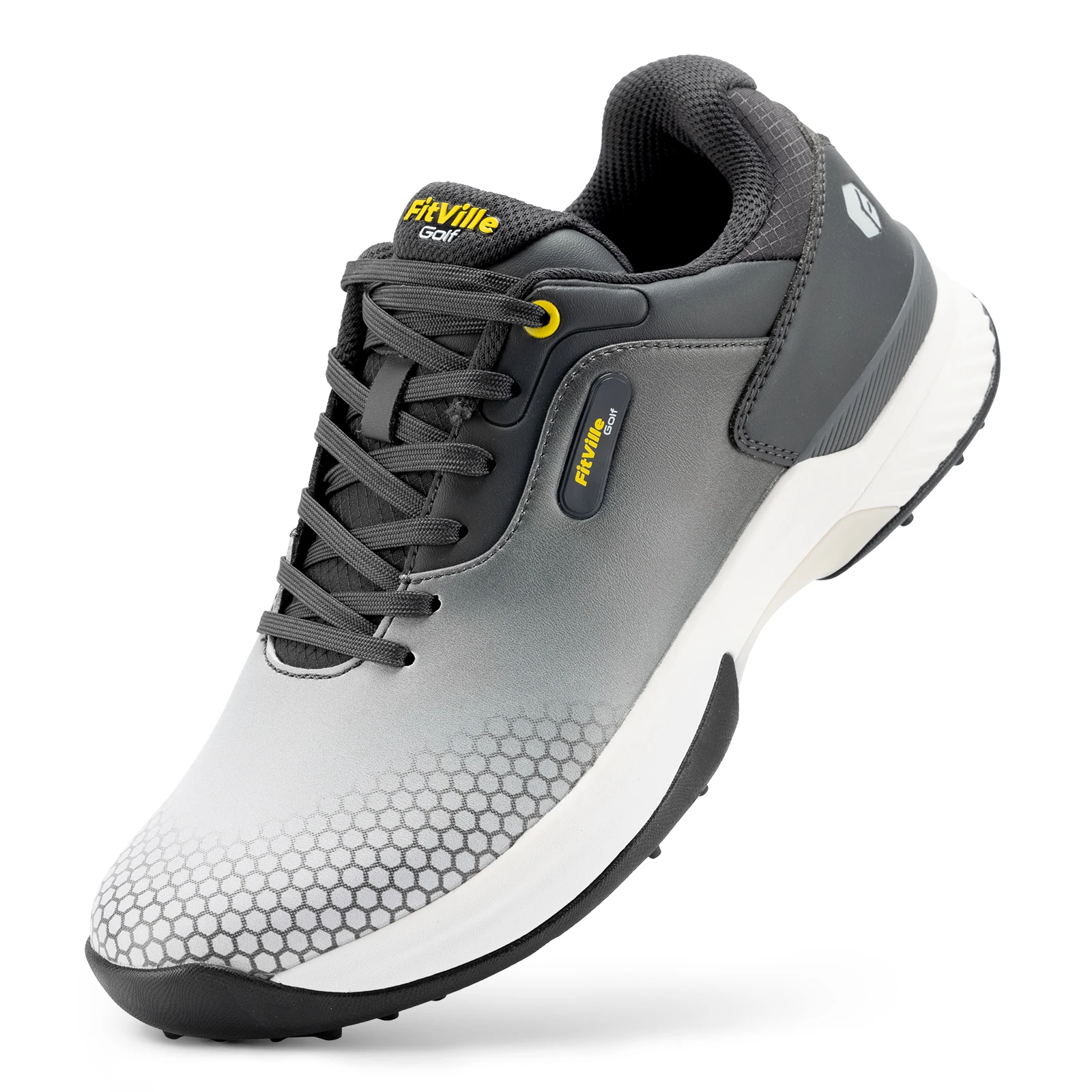 FitVille Wide Golf Shoes – Microfiber Upper, Slip‑Resistant Sole - Image 7