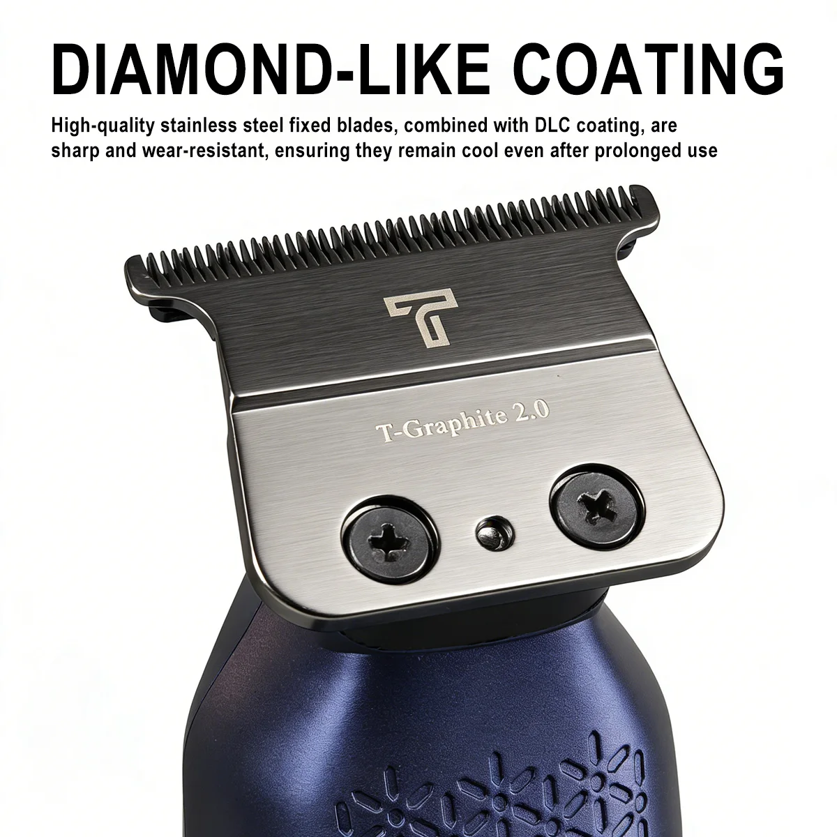 TSC-M4T Hair Trimmer – 7000 RPM, DLC Ceramic Blades, USB‑C Charge - Image 2