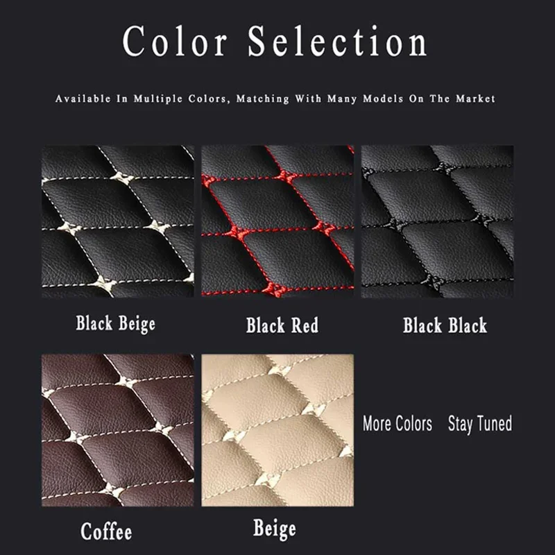 Car Floor Mats Trunk Carpets For Peugeot 2008 2019 2018 2017 2016 2015 2014 Interior Parts Covers Auto Accessories Waterproof - Image 6