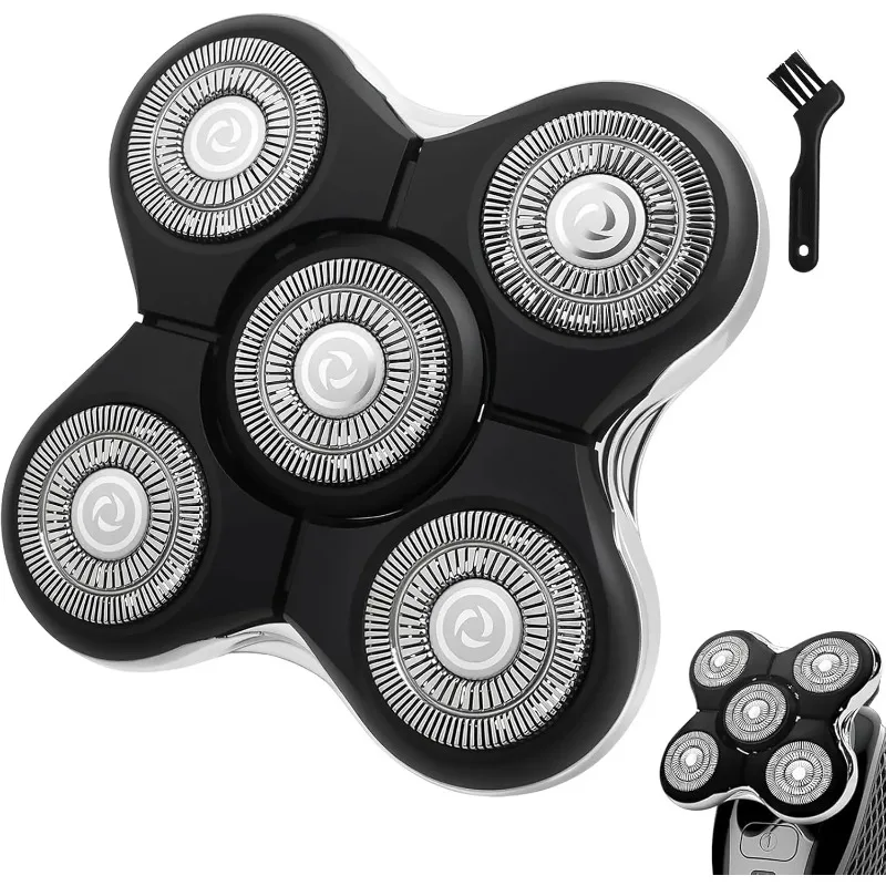 RX5 Replacement Head Compatible with Head Shaver Shaver Replacement Heads for Washable Shaver Blade for Wet Dry Shaving 2026 New