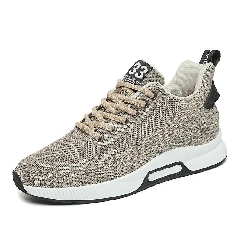 Men's Air Mesh Height‑Increase Sneakers, 6‑8 cm Lift, Lace‑Up - Image 10