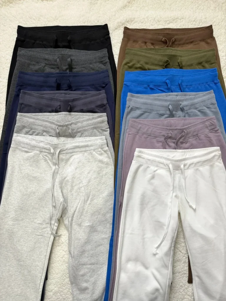 Women's High-Waist Drawstring Wide-Leg Joggers