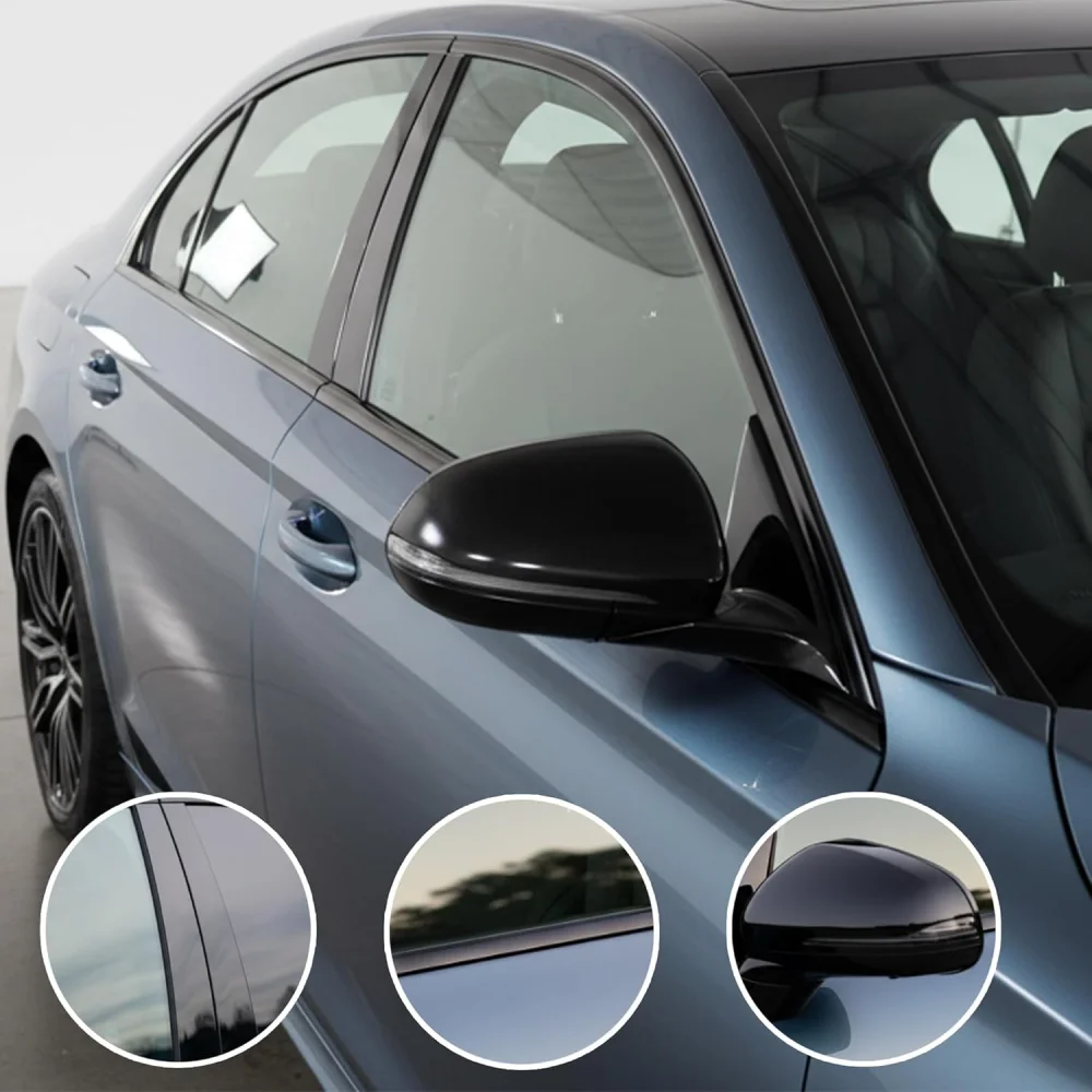 Gloss Black Vinyl Trim Tape - view 3