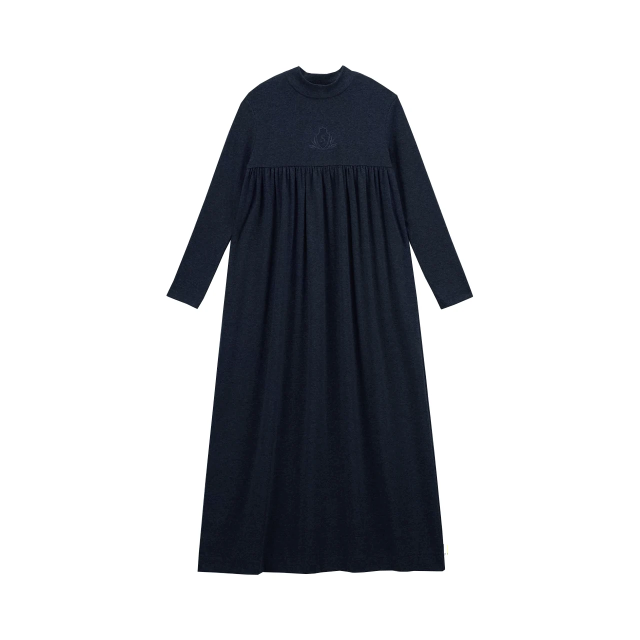 Girls Maxi Dress with Embroidery – Cotton/Rayon/Spandex Blend, Autumn - Image 10