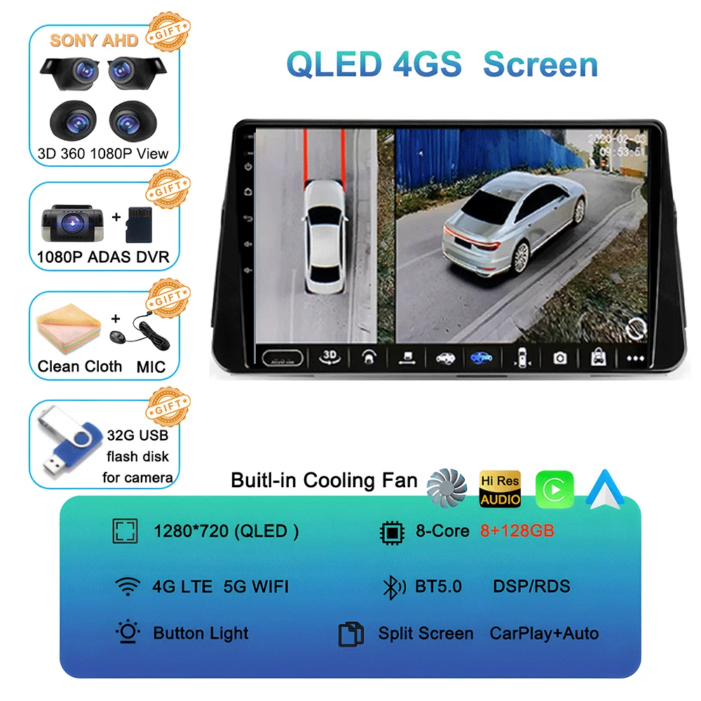 Android 16 For Nissan Kicks P15 2017 - 2021 Car Radio Multimedia Video Player Navigation Stereo GPS Autoradio Carplay NO DVD - Image 19