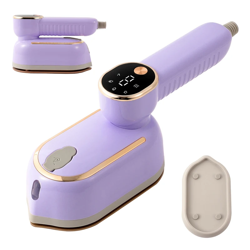 1200W Foldable Handheld Steam Iron with 4 Speed & Rotating Handle - Image 9
