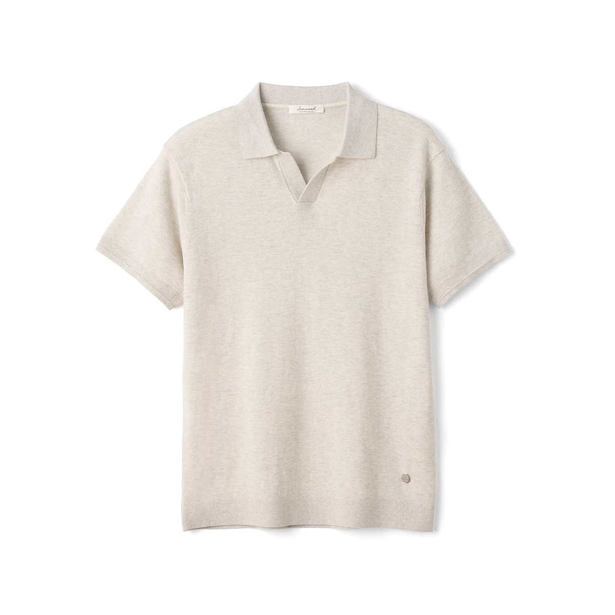 SIMWOOD Men's Knitted Polo Shirt - Breathable Cotton Blend - Image 9