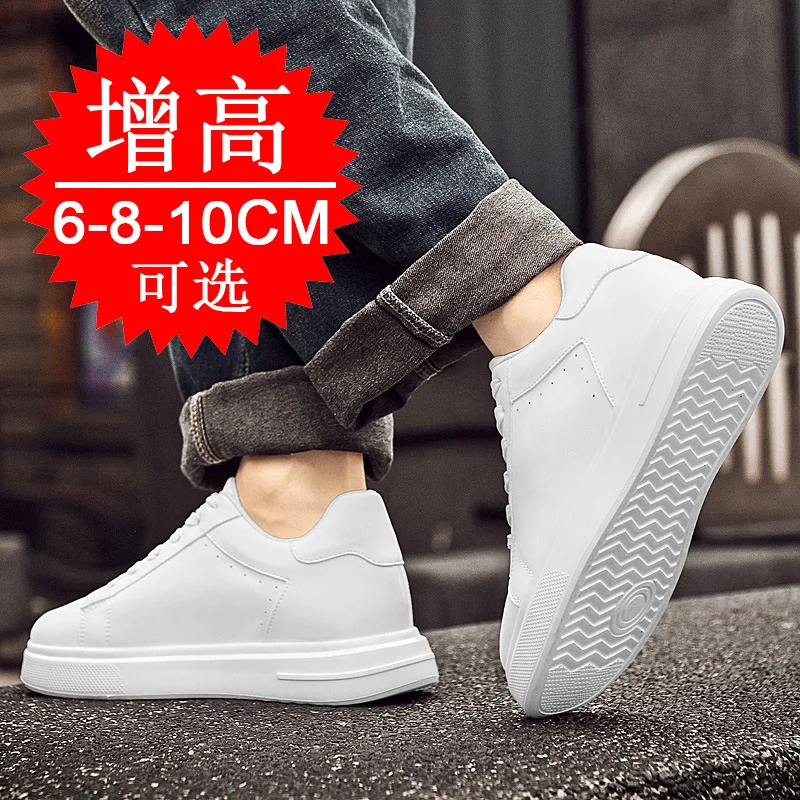 Men’s Genuine Leather Slip-On Elevator Sneakers – 6‑10 cm Height Increase - Image 3