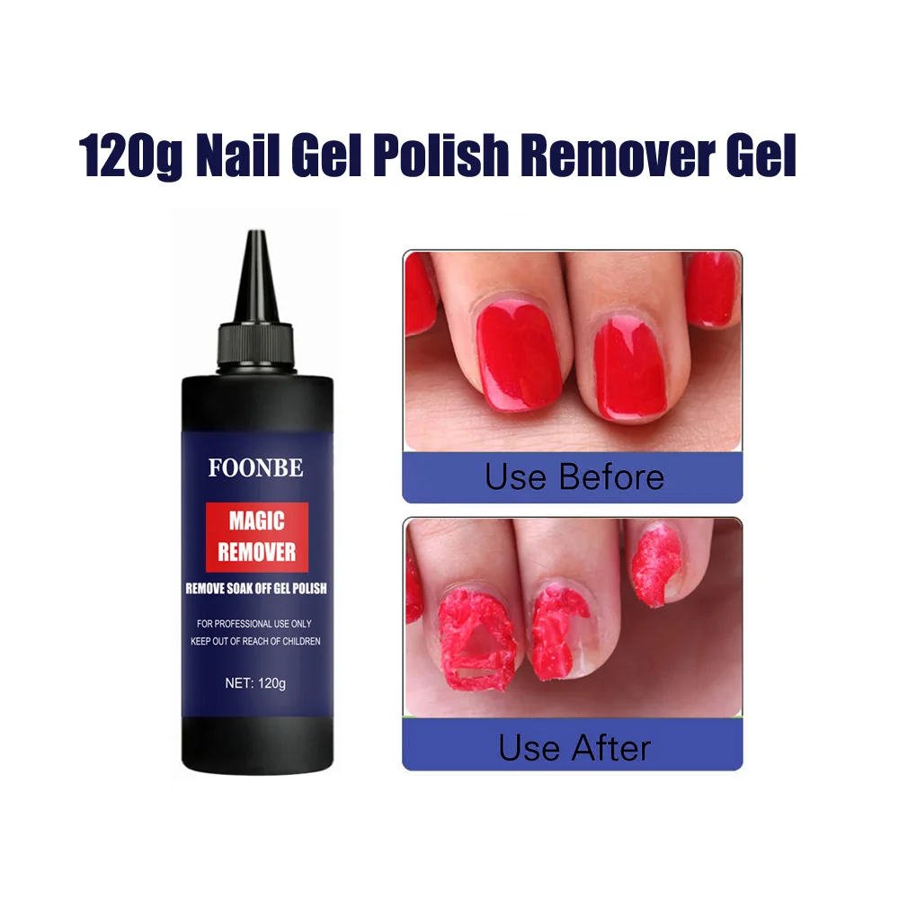 Foonbe Gel Nail Polish Remover – 120g/250g Fast‑Acting Peel‑Off Formula - Image 7