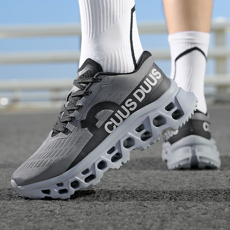 KOYONIT Air Mesh Sneakers – Thick Anti‑Slip Rubber Sole, Height‑Boost - Image 5
