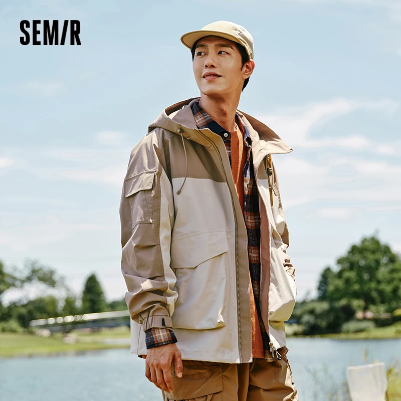 Semir Men's Autumn Waterproof Hooded Jacket - Image 3