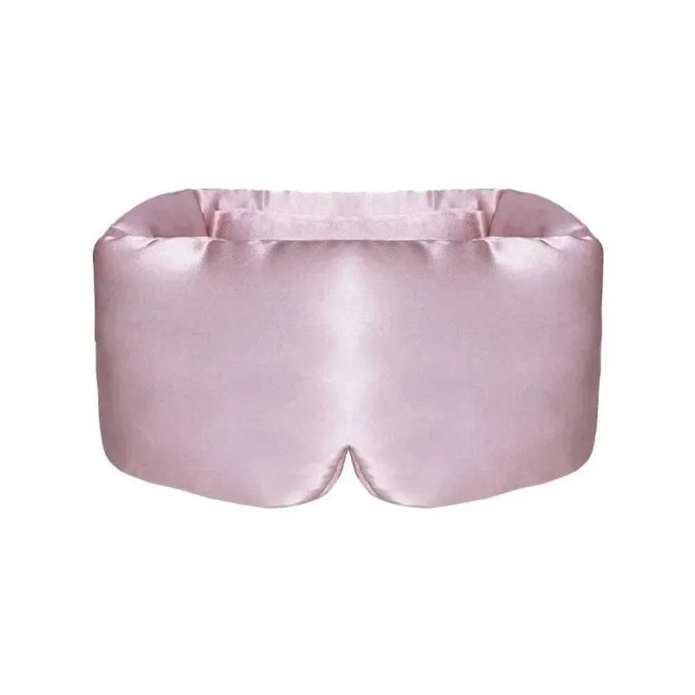 Mulberry Silk Light-Blocking Sleep Mask, Adjustable Velcro & Nose Wing - Image 6