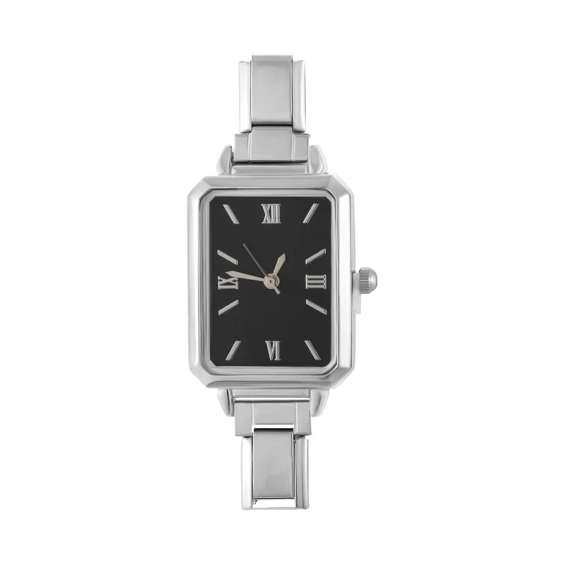 Unisex 9mm Stainless Steel Watch with Italian Elastic Charm – Chain - Image 28