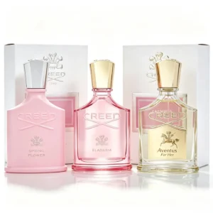 AUMEKA Crown‑Shape Unisex Eau de Parfum, Fresh Floral‑Fruity, 75 ml Glass Bottle