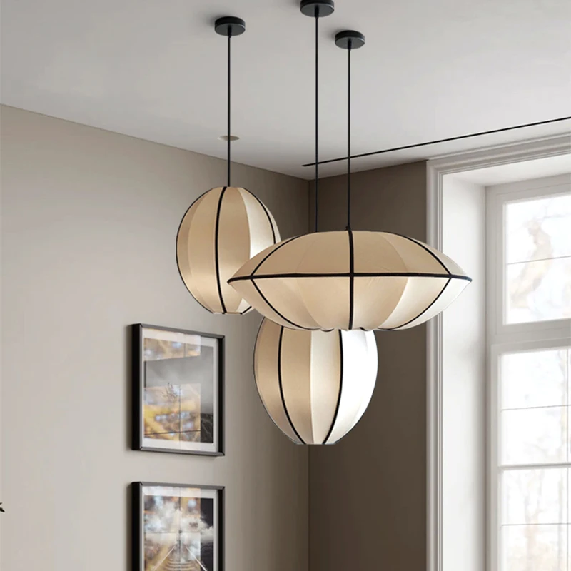 Nordic Fabric LED Pendant Light - view 2