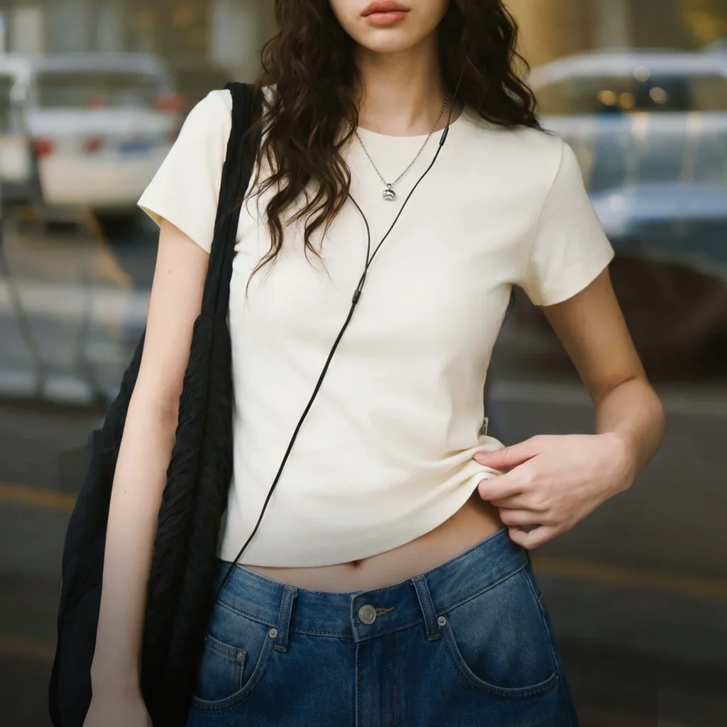 Women's Cooling Tencel Cropped Tee
