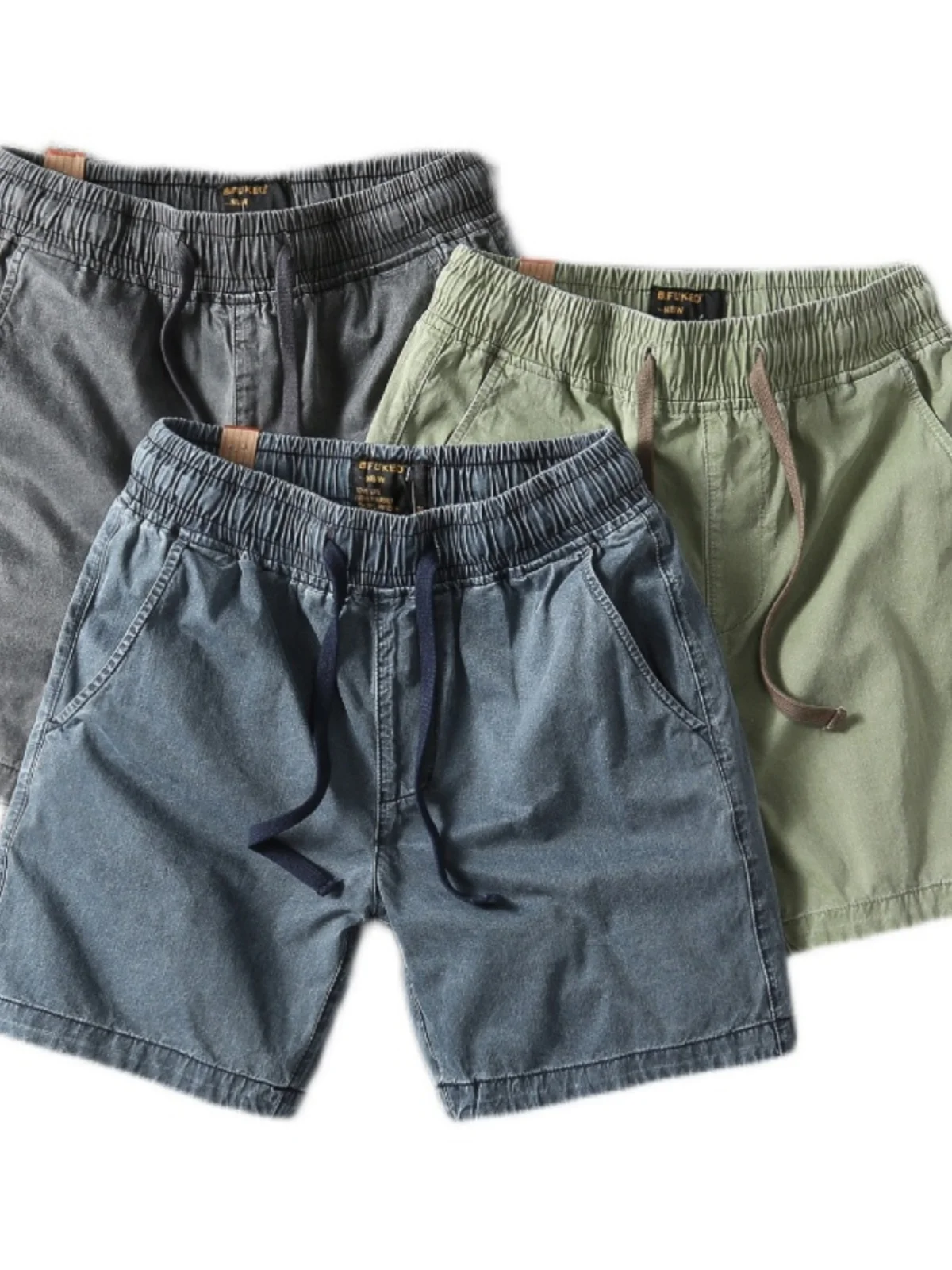 American Retro Loose Fit Drawstring Shorts - Image 5