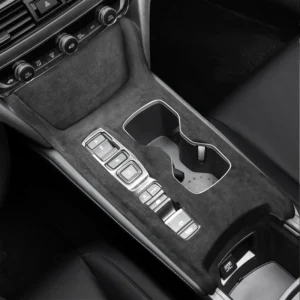 For Honda Accord 2018-2022 Alcantara Car Interior Strips, Center Trim, Gear Knob, Shifter Panel, Window Lift, Armrest Box Lid