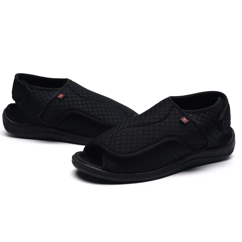 Extra‑Wide Diabetic Sandals, Hook‑Loop Closure, Air‑Mesh, EVA Insole - Image 6