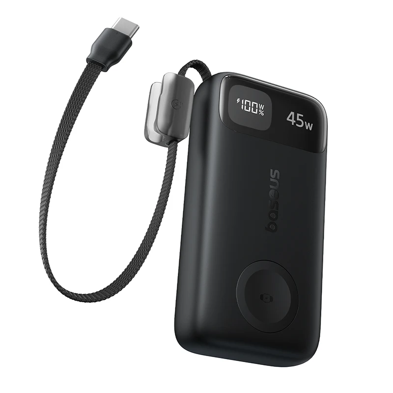 Baseus 10000mAh Power Bank 45W USB‑C with Magnetic Apple Watch Charger - Image 7