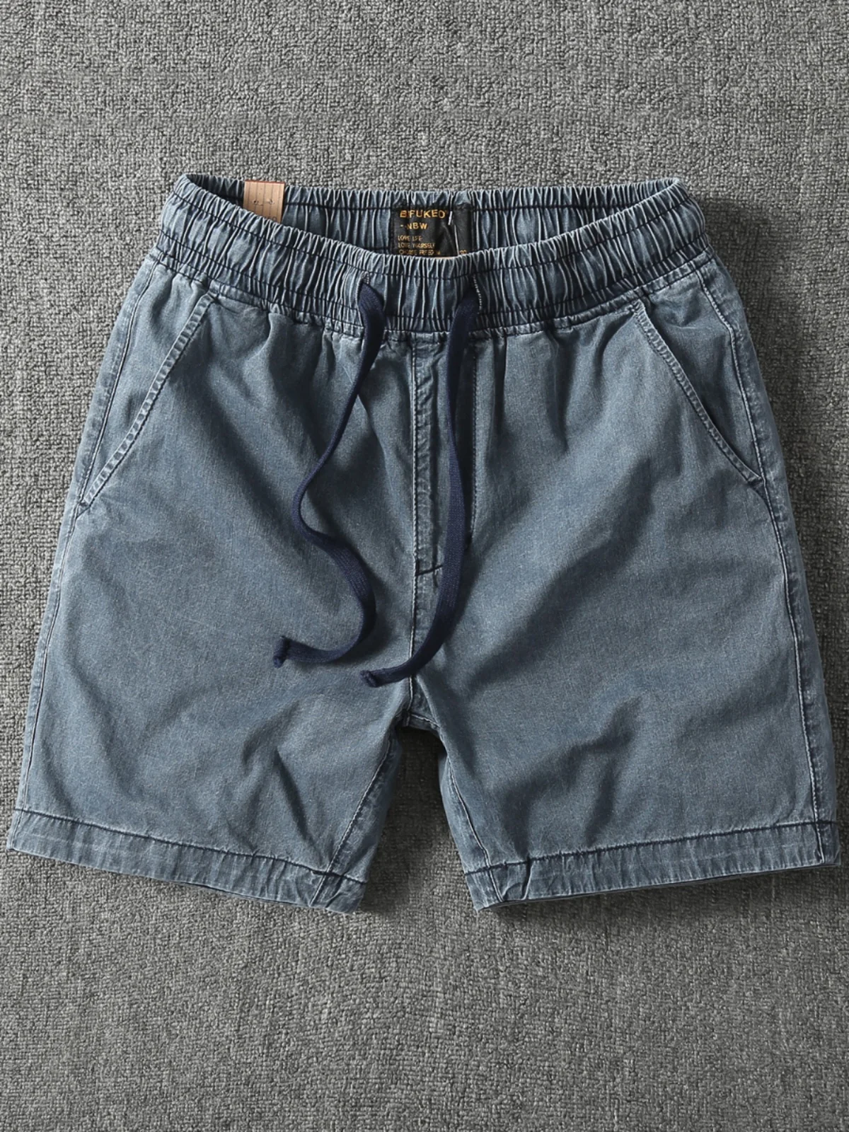 American Retro Loose Fit Drawstring Shorts - Image 3