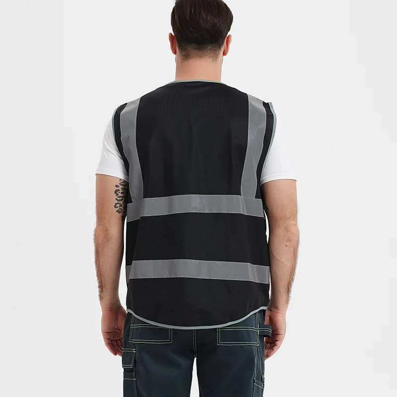 Men's Polyester Safari Vest with Multi Pockets - Image 6
