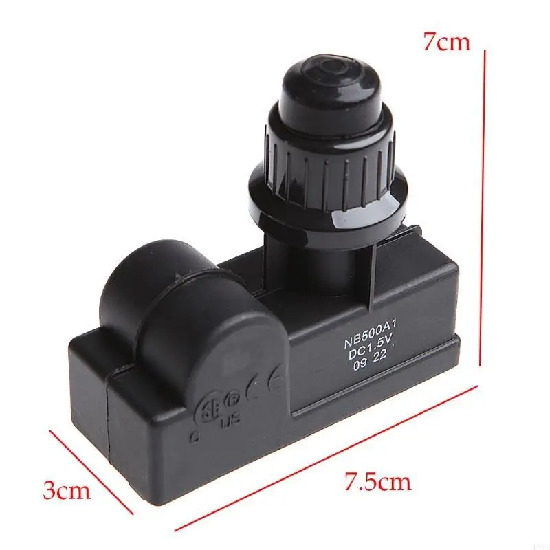BBQ Grill Replacement Push-Button Ignitor, Metal/Plastic, AA Battery - Image 6