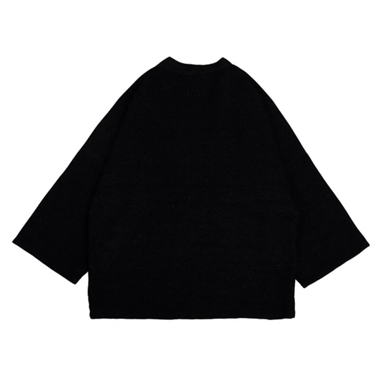 Japan Style Argyle Kimono Jacket - Image 3
