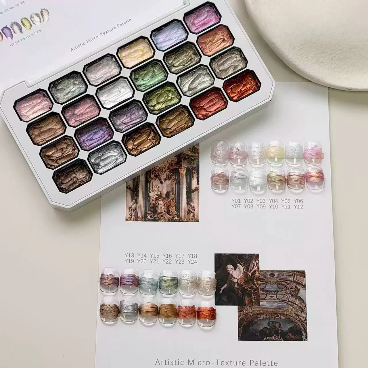 Fairy Powder Micro-Texture Gel Nail Polish – No Top Coat, UV/LED, 36g - Image 4