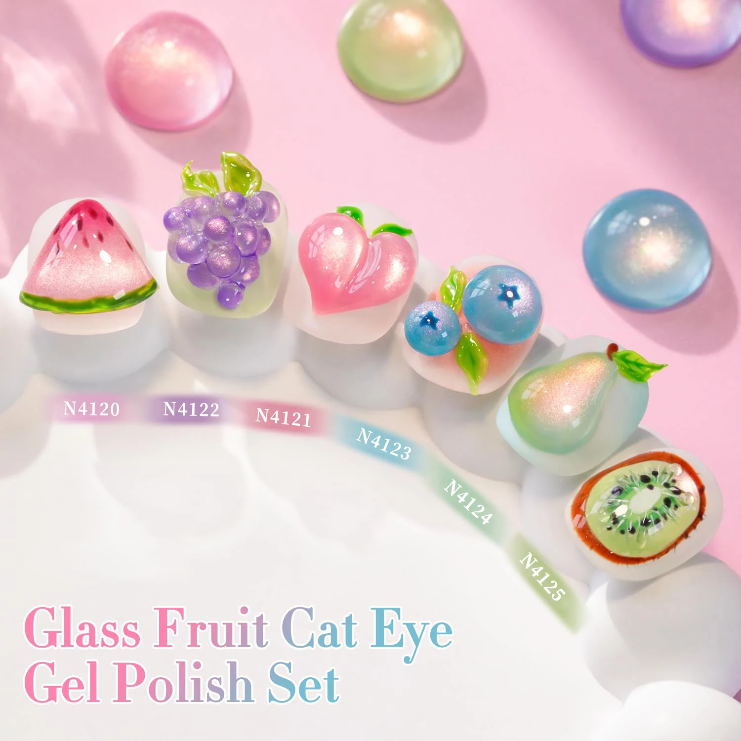 Cat Eye Gel Polish Set with Magnet - view 5