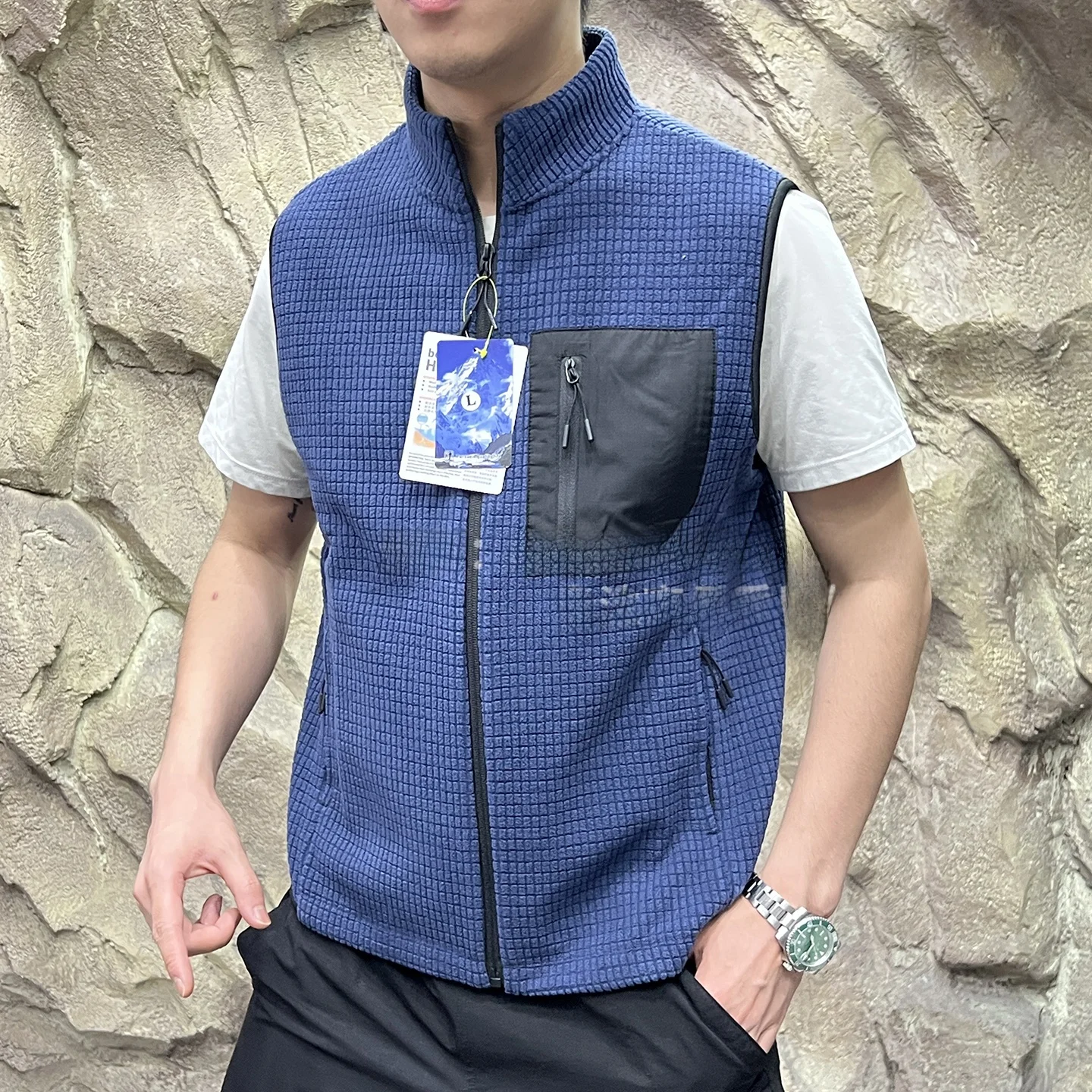 Double-Sided Fleece Windproof Vest - Image 10