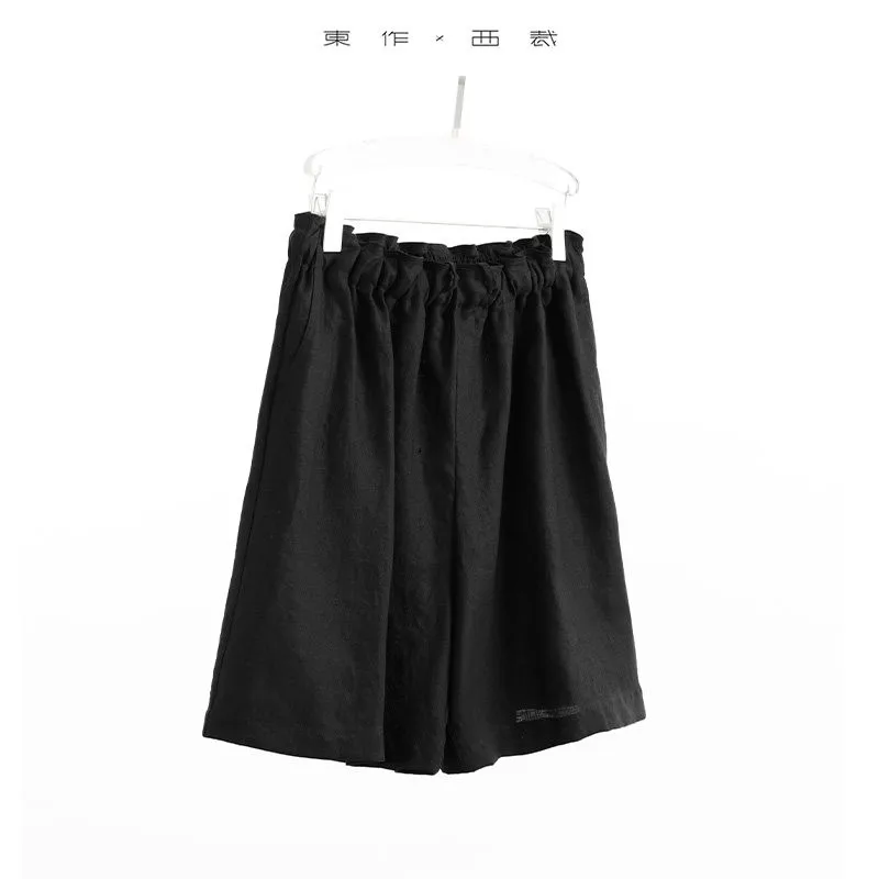 Women's Hemp Shorts with Drawstring Waist - Image 6