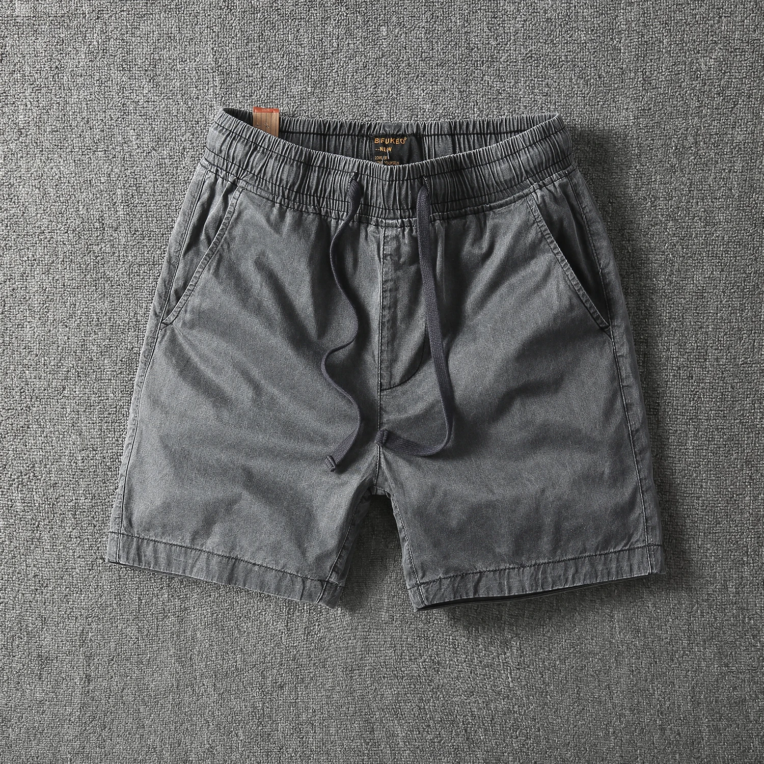 American Retro Loose Fit Drawstring Shorts - Image 7
